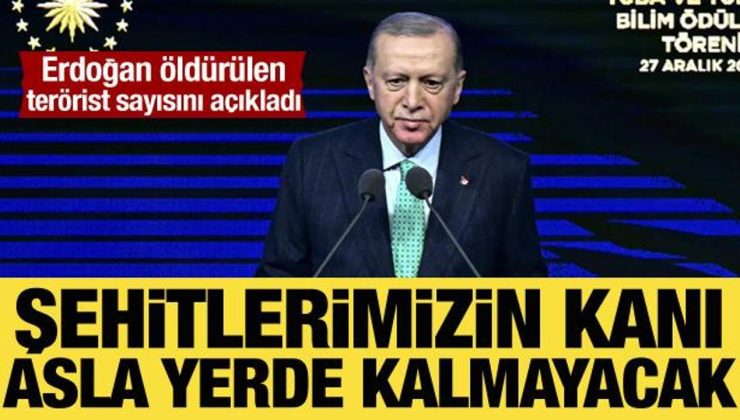 Cumhurbaşkanı Erdoğan: Şehitlerimizin kanı asla yerde kalmayacak!