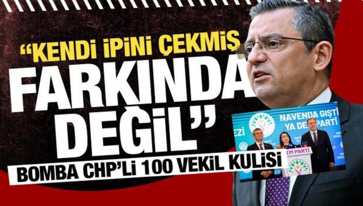 Özgür Özel kendi ipini çekmiş farkında değil… ‘130 vekilden 100’ü rahatsız’