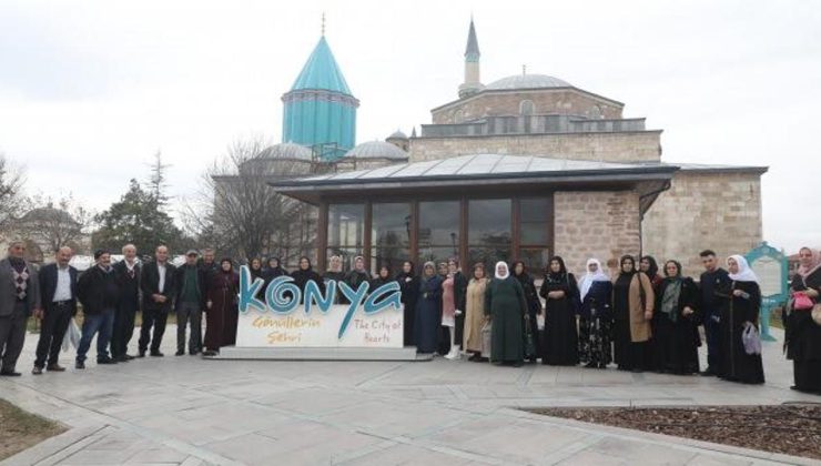 Evlat nöbetine katılan aileler Konya’da