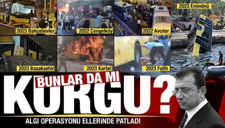 İETT rezaletine ‘kurgu’ yalanı perdesi… Algı operasyonu ellerinde patladı