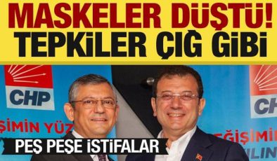 CHP’de adaylık krizi! Tepkiler çığ gibi…Peş peşe istifalar