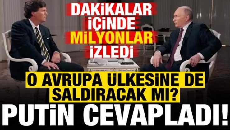 Dakikalar içinde milyonlar izledi! Rusya, Polonya’ya saldıracak mı? Putin duyurdu…