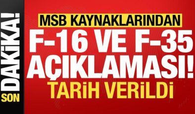 Son dakika: MSB kaynaklarından F-16 ve F-35 açıklaması! Tarih verildi…