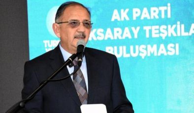 Bakan Özhaseki: Her ay 10-15 bin konutu dağıtmaya devam edeceğiz