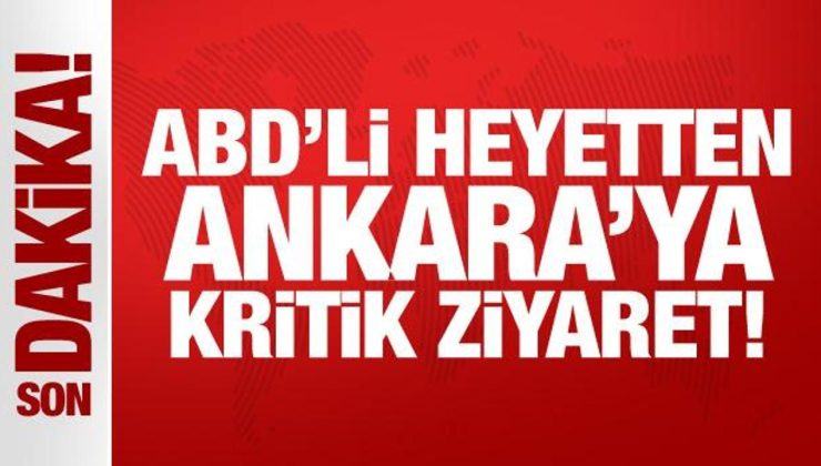 Son Dakika: ABD’li heyetten Ankara’ya F-16 ziyareti!