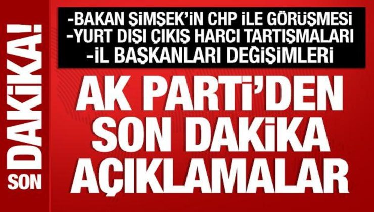 AK Parti Sözcüsü Çelik’ten önemli açıklamalar