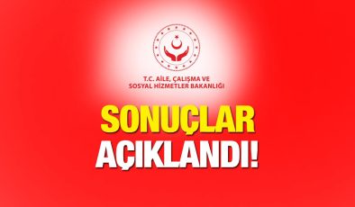 Aile ve Sosyal Hizmetler Bakanlığı’nın 4175 personel alım tercih sonuçları açıklandı! Belgeler…