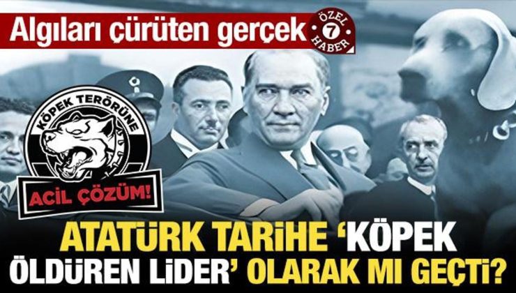 Algıları çürüten gerçek: Atatürk tarihe “köpek öldüren lider” olarak mı geçti?