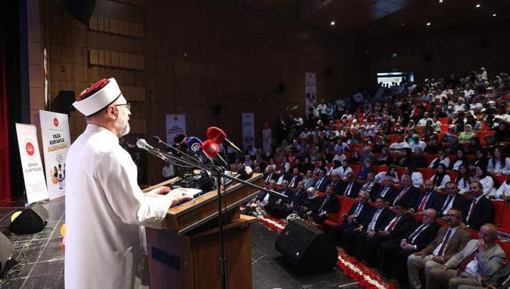 Diyanet İşleri Başkanı Erbaş, 2024 Yılı Yaz Kur’an Kursları Açılış Programı’na katıldı