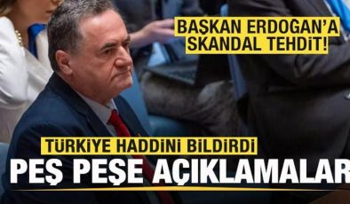 İsrailli bakandan Erdoğan’a tehdit! Türkiye haddini bildirdi! Peş peşe mesajlar