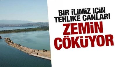 Zemin çöküyor! İzmir için ‘tehlike’ uyarısı