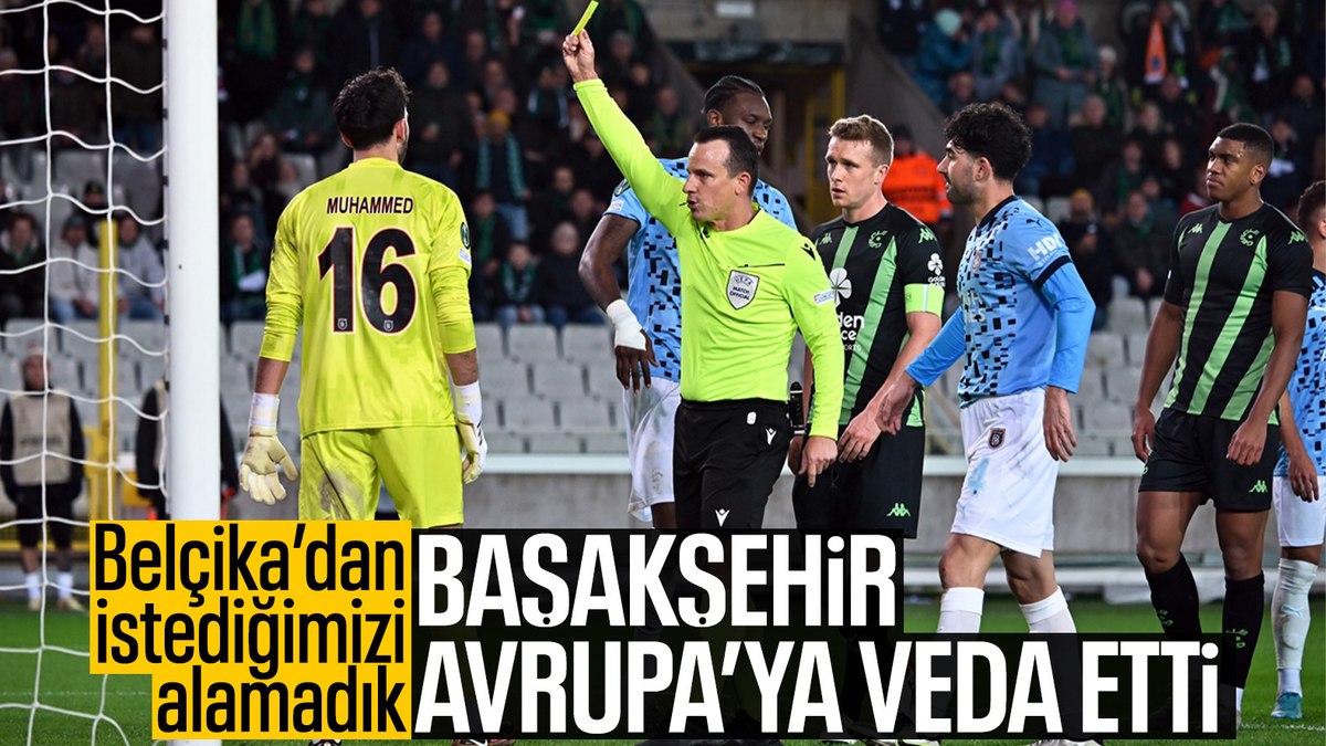 Başakşehir, Cercle Brugge ile berabere kalarak Avrupa kupalarına veda etti