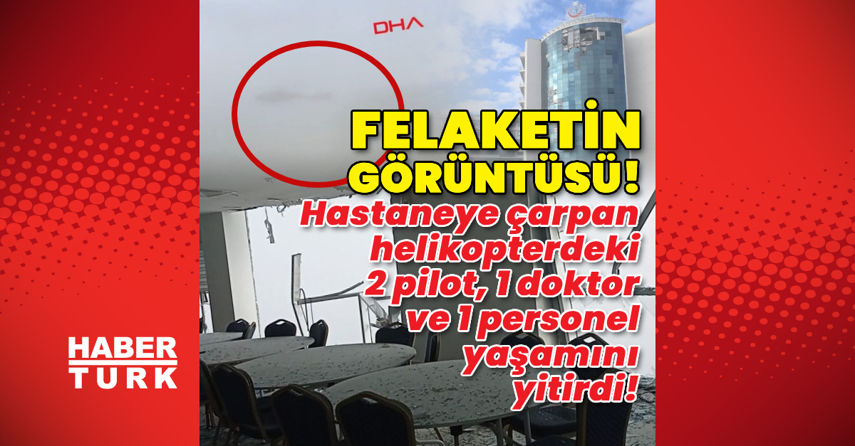 Muğla’da helikopter hastaneye çarptı!